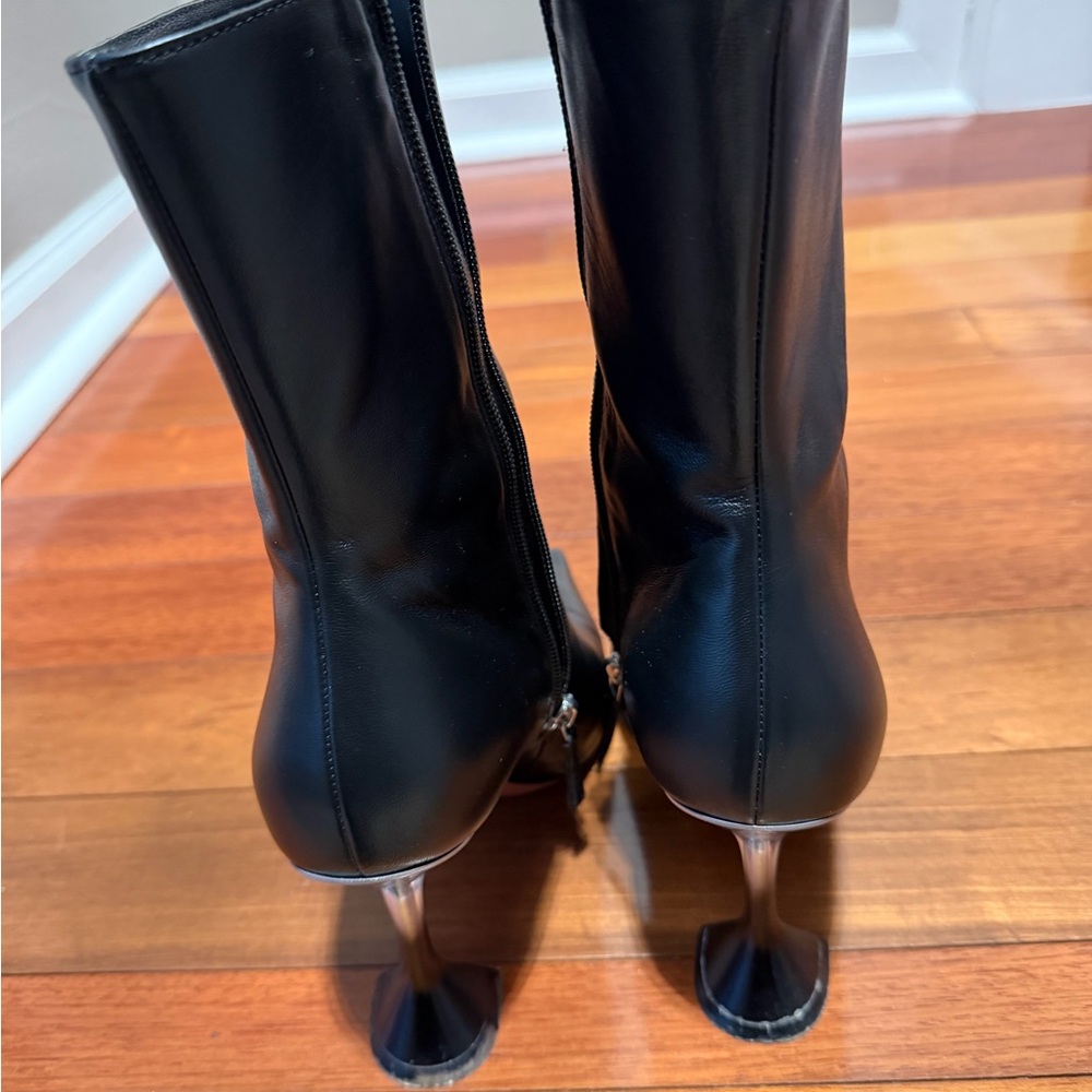 Amina Muaddi Giorgia Boots - Picture 3 of 5